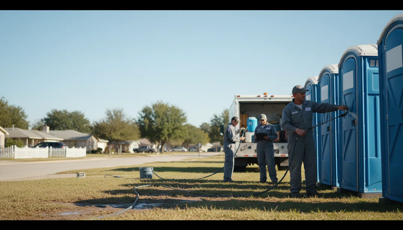 Long-Term Portable Toilet Rental in Flovilla, GA near me
